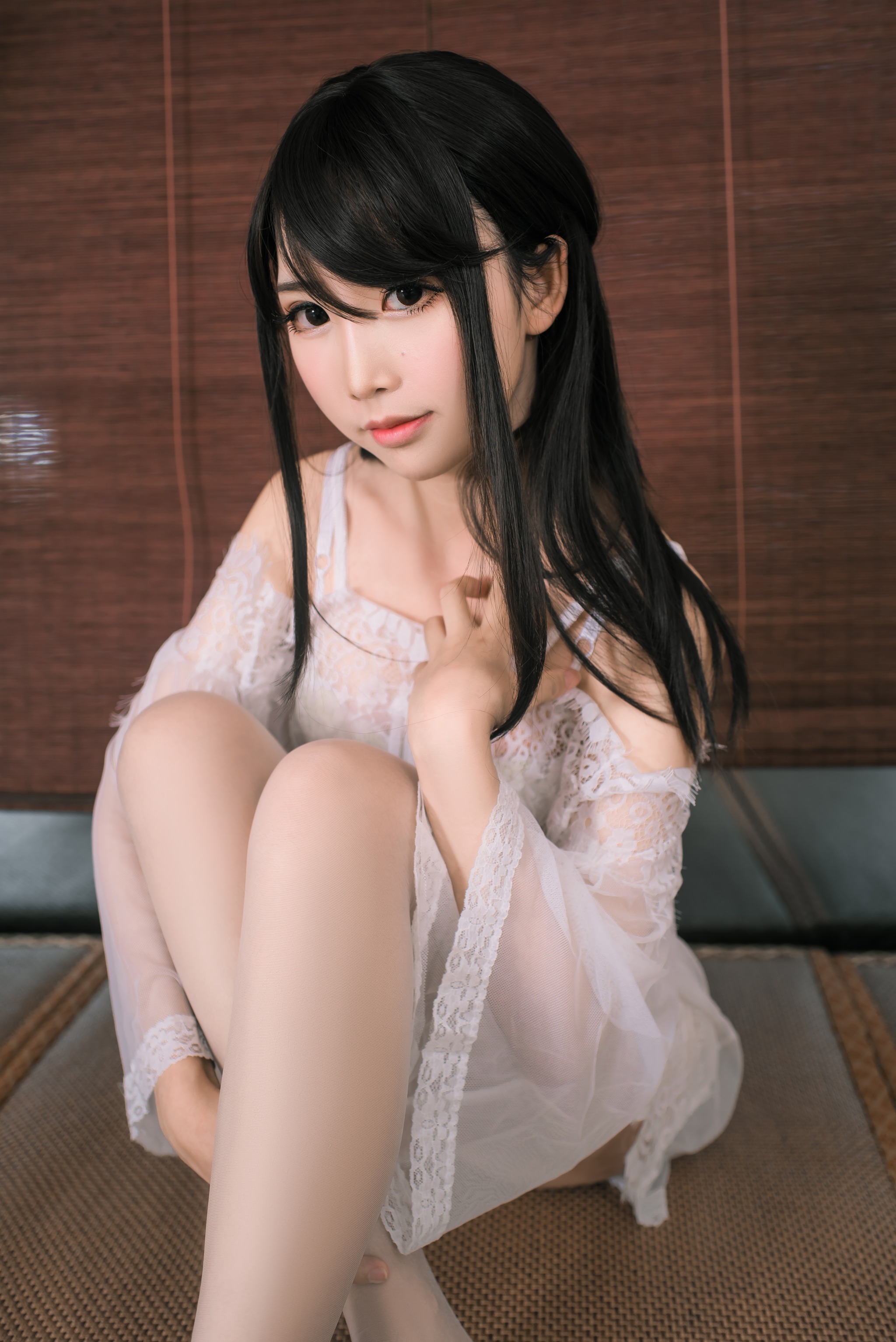 图片[1]-面饼仙儿 – NO.030 Coser面饼仙儿 足控 铃兰 [43P]-XikXak